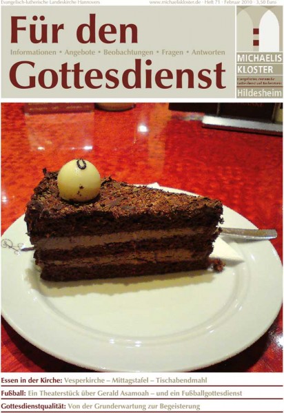 Für den Gottesdienst Heft 71