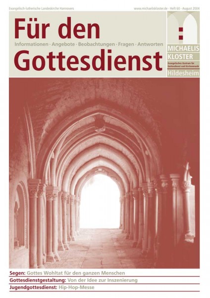 Für den Gottesdienst Heft 60