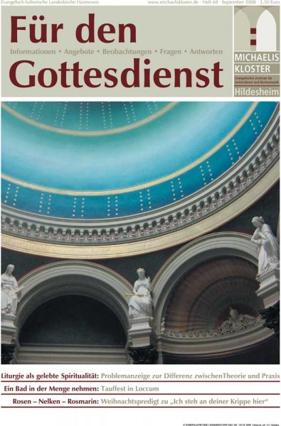 Für den Gottesdienst Heft 68
