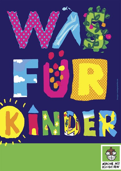 Schaukastenplakat A3 "Was für Kinder"